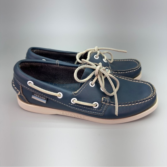 Womens Sebago Portland Dockside Boat Shoes - Picture 5 of 14